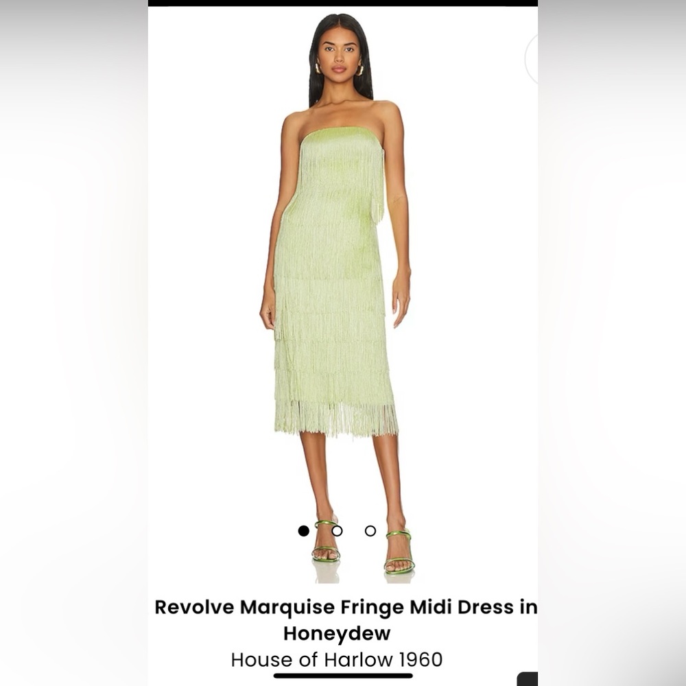 Revolve x House of Harlow midi dress
